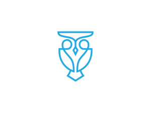 Cool Blue Owl Logo