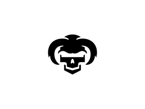 Skull Horns Logo
