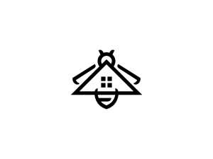 Logotipo De Abeja Inmobiliaria