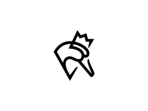 Logotipo del cisne real