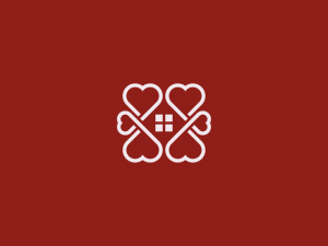 Logotipo Icónico De La Casa Del Amor