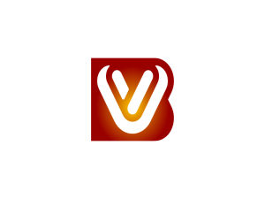 Lettre Initiale Vb Logo Bv
