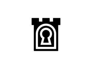 Keyhole Castle Tower Logo