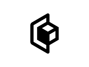 Logotipo De Caja De Letra C O D