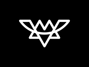Lettre M Cerf Logo
