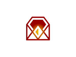Logo De Diamant De Couronne