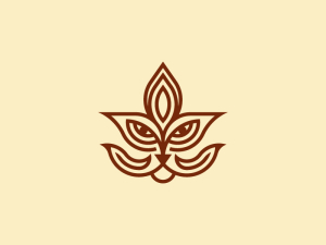 Natural Elegant Lion Logo