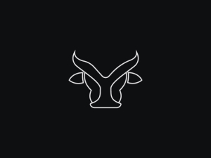 حرف Y شعار رأس الثور شعار الثور