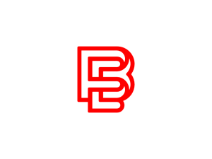 Letter Be Eb Logo