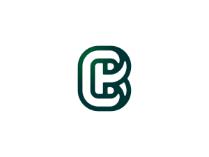 Lettre Bp Pb Monogramme Identité Logo