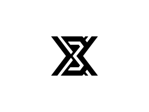 Lettera Bx Xb Monogramma Identità Logo