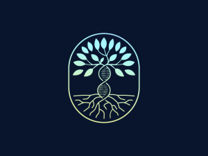 Logotipo Del árbol De Adn