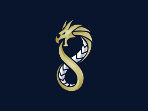 Logotipo Del Dragón Infinito