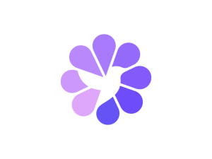 Logo Fleur Colibri