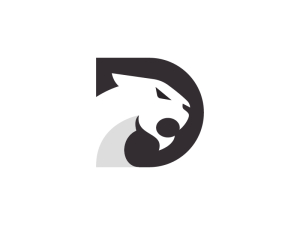 Letter D Jaguar Logo