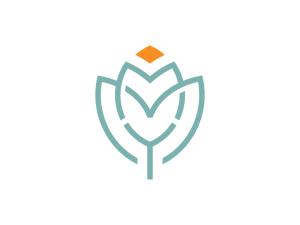 Lettre Mm Fleur Logo