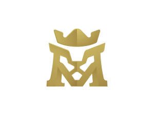 Logo Lettre M Lion