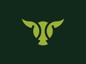 Elegant Tennis Bull Logo