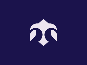 Lettre M Oiseau Logo
