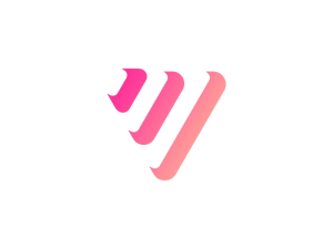 V Letter Logo Design