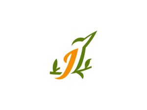 Logo D'oiseau Naturel élégant