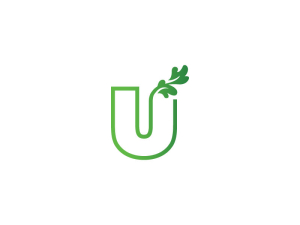 U Leaves Nature Logo