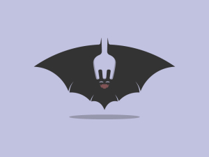 Fork Bat Logo