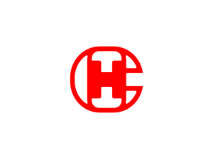 Lettre Ch Hc Lettre Initiale Logo Emblématique