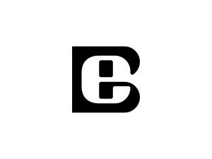 Be Letter Eb Initial Lettermarks Monogram Logo