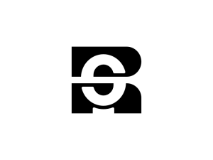 Logotipo Rs Letra Sr Logotipo Inicial Monograma
