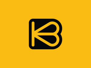 Buchstabe Kb Logo