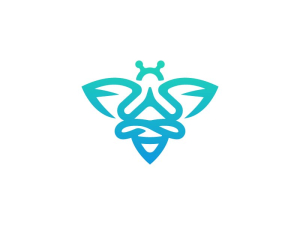 Logo De Yoga D'abeille