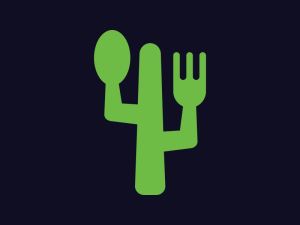 Logo De Cactus Alimentaire