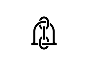 Logo De Cloche De Chaîne