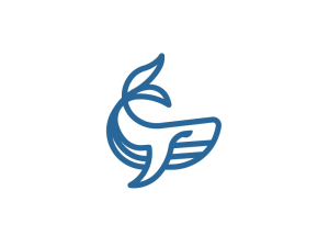 Logo De Baleine Linéaire