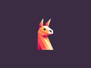 Logo Lama Géométrique