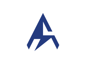 Letter A Lightbolt Logo