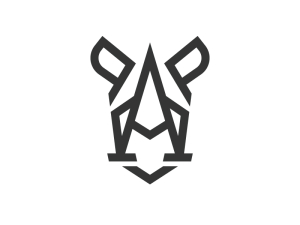 Rhino 文字 A ロゴ