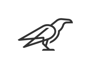 Logo Linéaire Corbeau