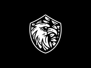 Bird Eagle Shield Logo