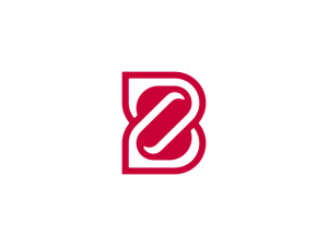 Bz Buchstabe Zb Initiale Typografie Identitätslogo