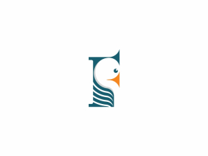 Logo Mit Schwanenbuchstaben F
