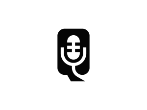 Einfaches Q-podcast-logo