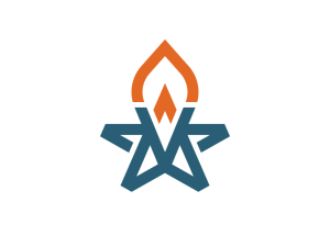 Logotipo De La Antorcha Estelar