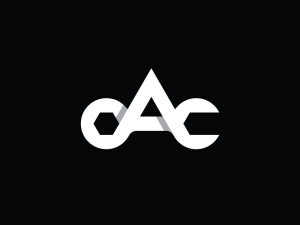 Logo De La Lettre A En Forme De Clé