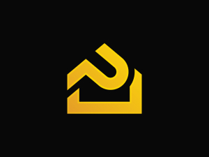 Luxus-home-logo Mit Anfänglichem P