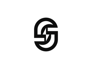شعار حرف Sj الرعد