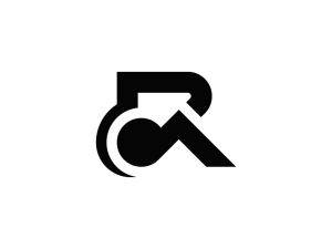 Einfaches Musikmarkenlogo Mit Dem Buchstaben R