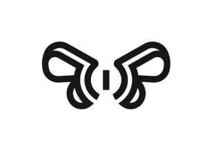Logo Della Potenza Della Farfalla