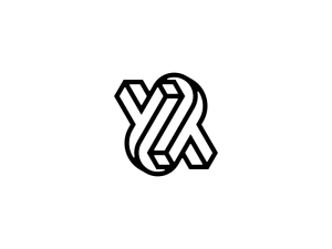 Buchstabe Y, Yy, Unmöglich, Logo